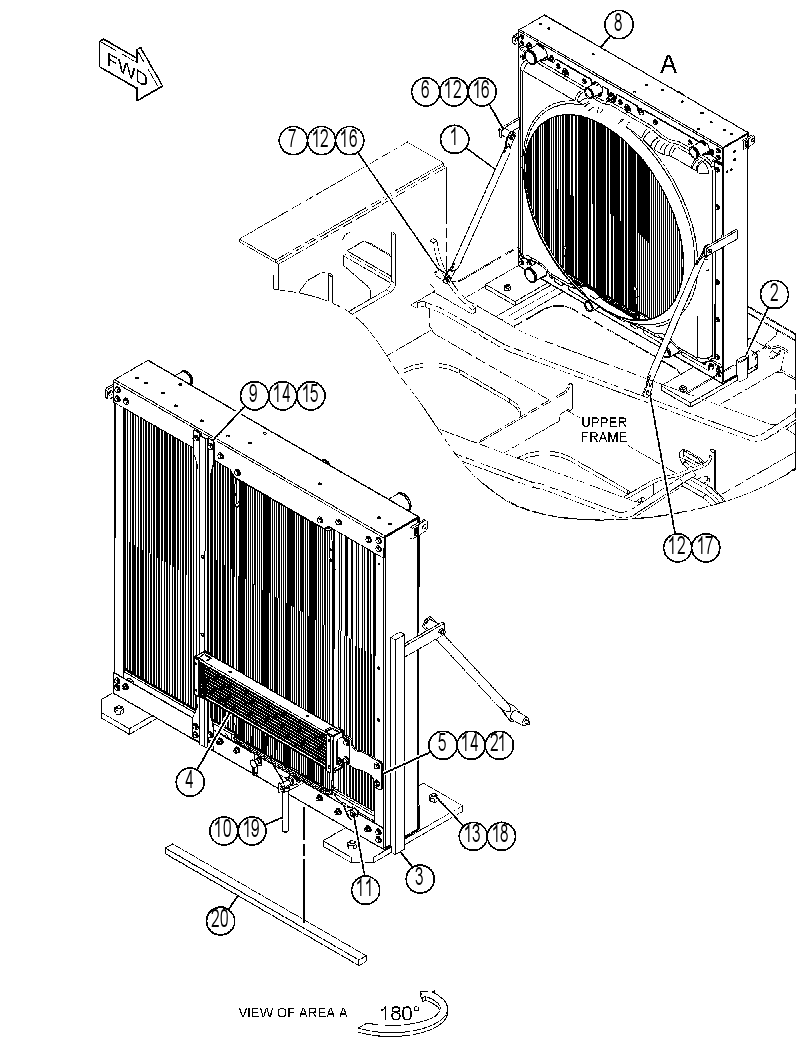 COOLING GP 3836401 CAT
