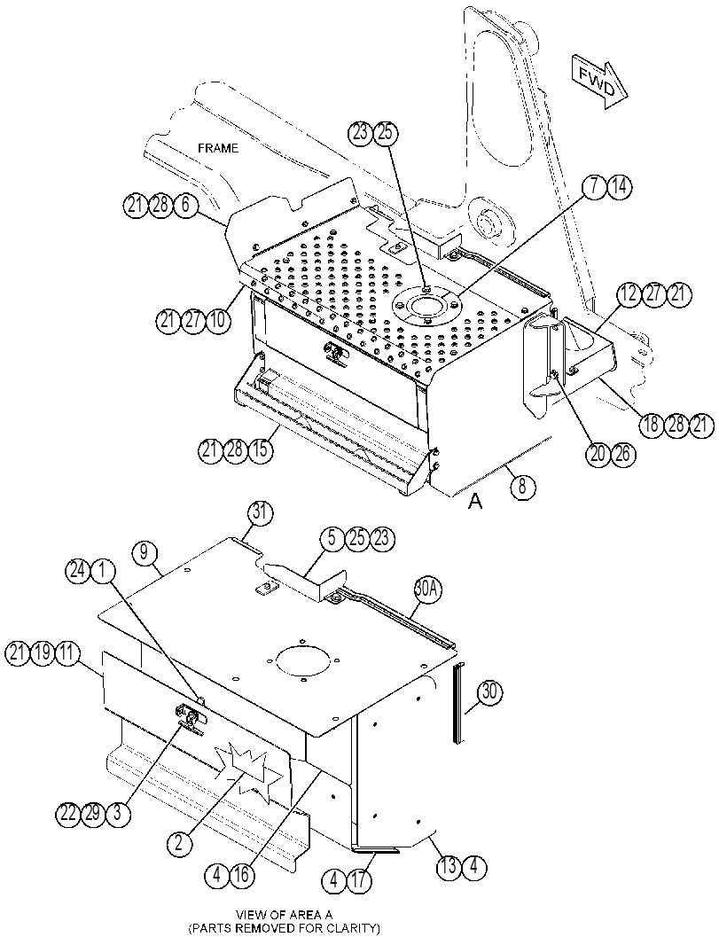 COVER GP-EXHAUST 4250105 CAT