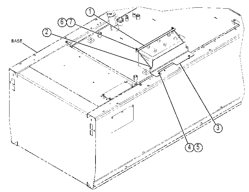 MOUNTING GP-BATTERY 3441350 CAT