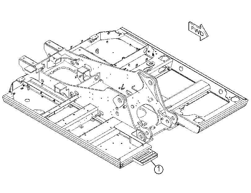 FRAME AS-UPPER 4439829 CAT