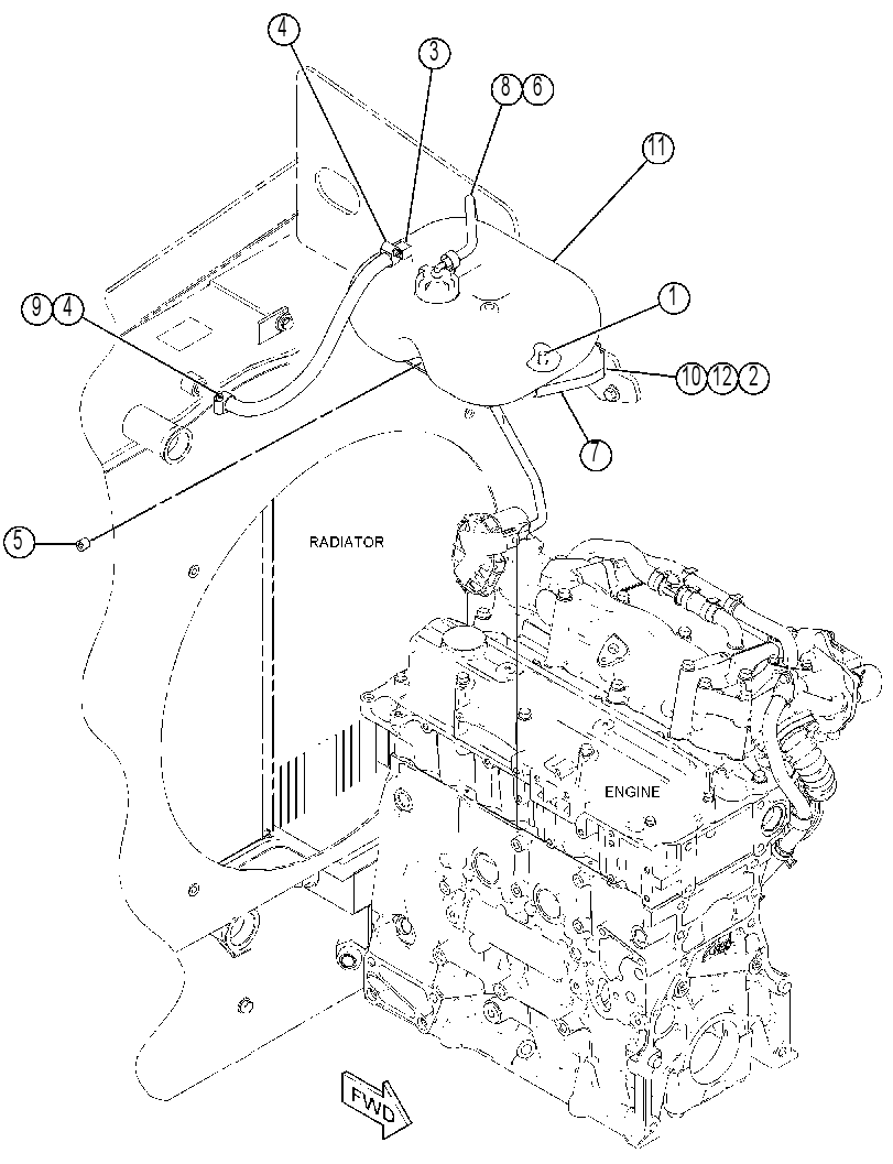 RECOVERY GP-COOLANT 4641266 CAT