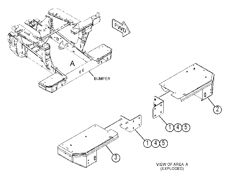 SUPPORT GP-PLATFORM 4325422 CAT