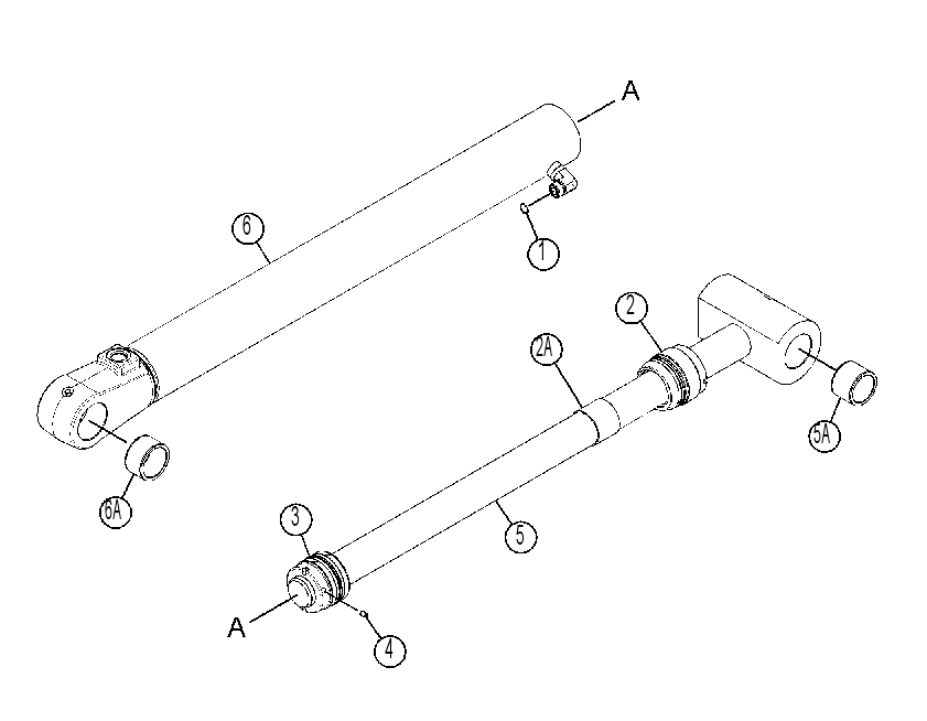 CYLINDER GP-BACKHOE BUCKET 4495429 CAT