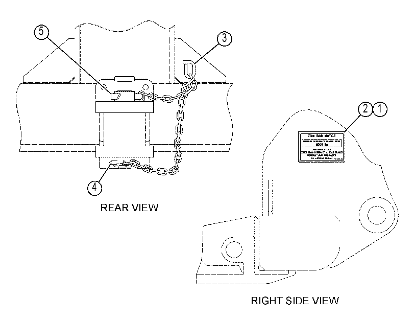 CONVERSION GP-TOWING HITCH 7Z3832 CAT