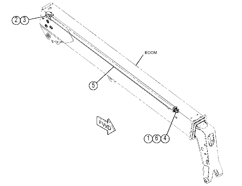 CYLINDER & MTG GP-BOOM 4631974 CAT