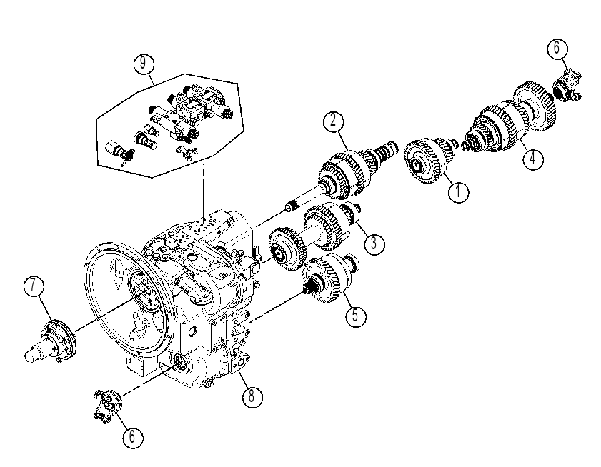 TRANSMISSION GP-POWER SHIFT 4394900 CAT