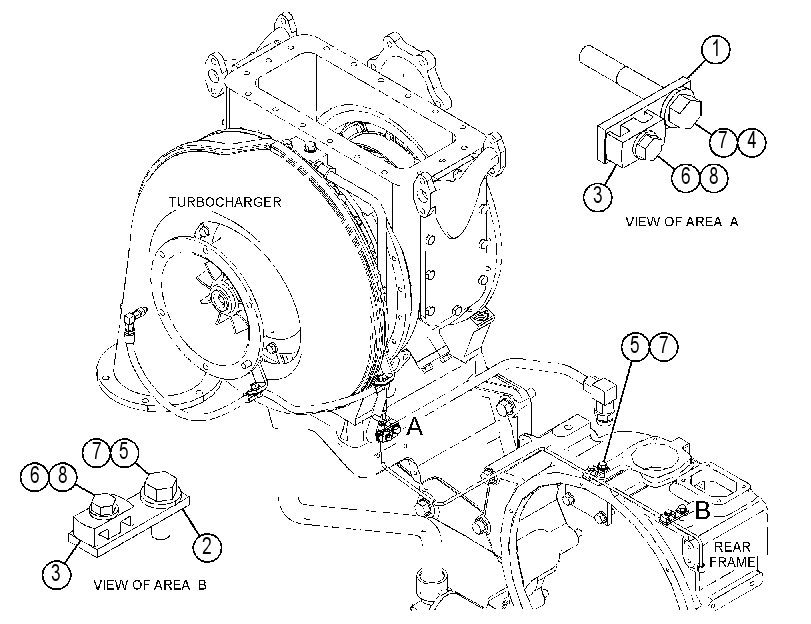 MOUNTING GP-LINES 4645978 CAT