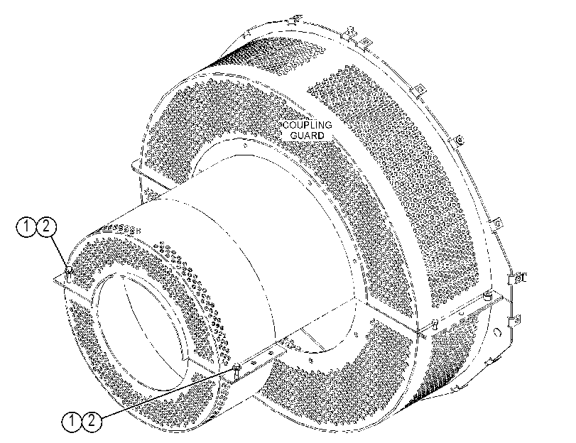 FASTENER GP-COUPLING GUARD 4646730 CAT