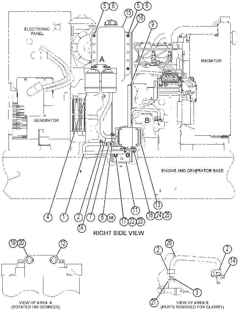 MOUNTING GP-GENERATOR BASE 4489918 CAT