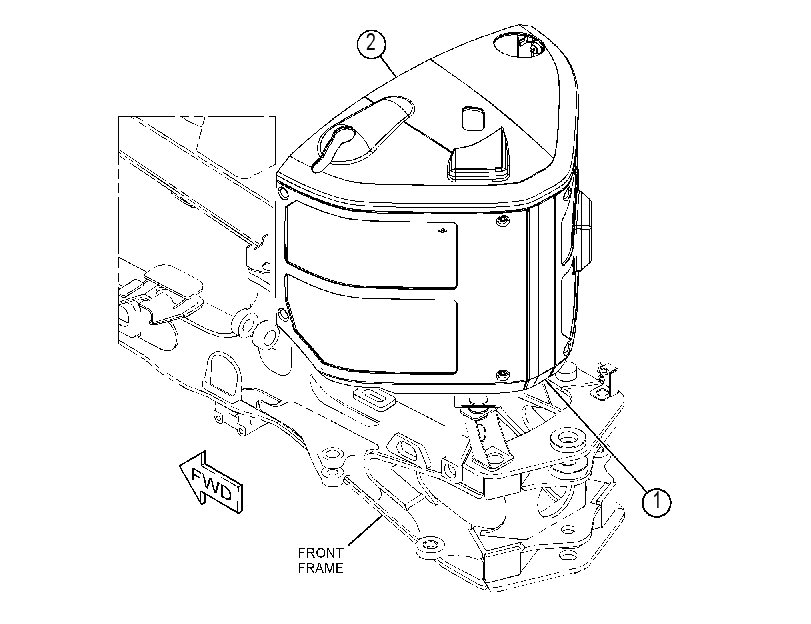ENCLOSURE GP-RADIATOR 4598999 CAT