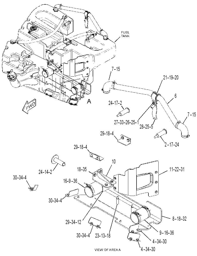 MOUNTING GP-FUEL TANK 3811698 CAT