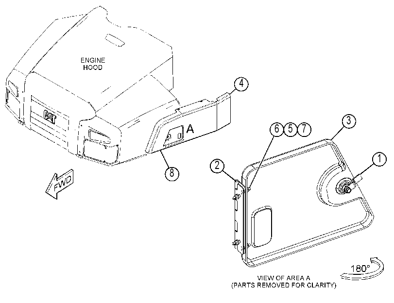 PANEL GP-FENDER 3950715 CAT
