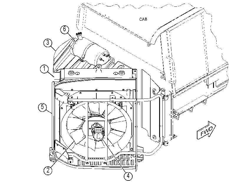 RADIATOR AR 4189282 CAT