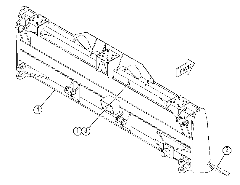 BLADE & EDGE GP-STRAIGHT 4621557 CAT