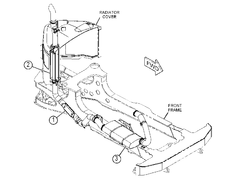 EXHAUST AR 3770602 CAT