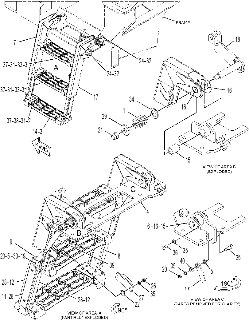 Лестница 3094724 CAT