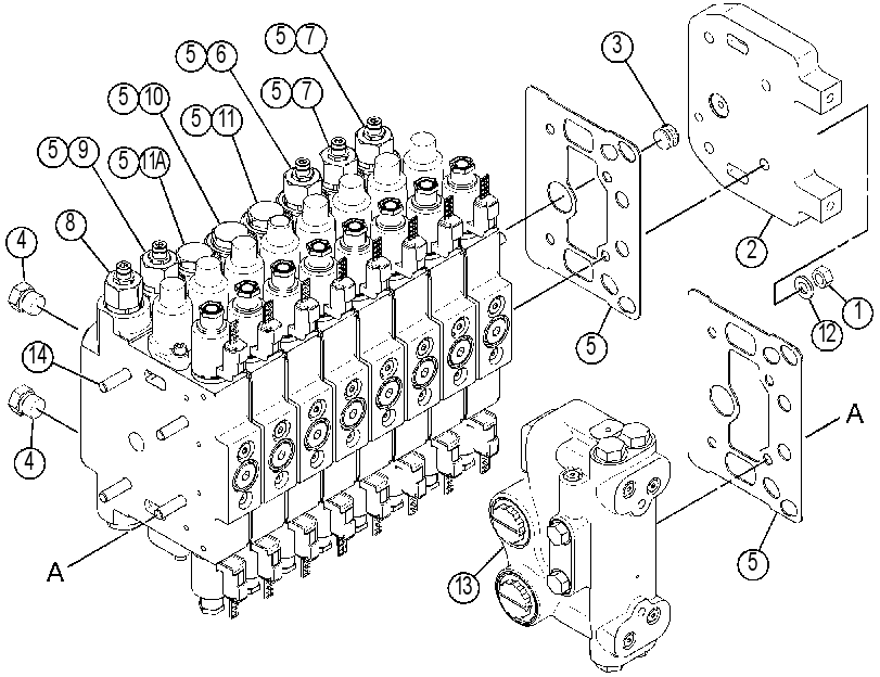 VALVE GP-BANK 8 3824414 CAT