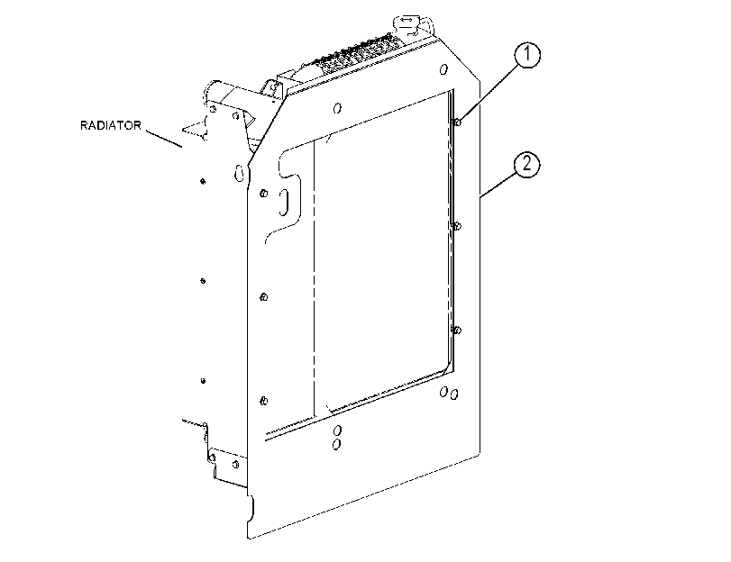 DUCT GP-ENCLOSURE 3993076 CAT