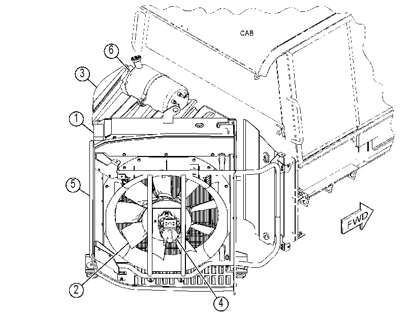 RADIATOR AR 4211925 CAT