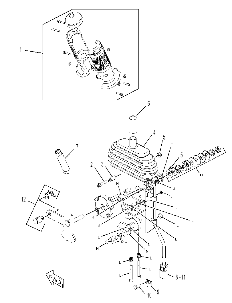 CONTROL GP-PROPEL 4582892 CAT
