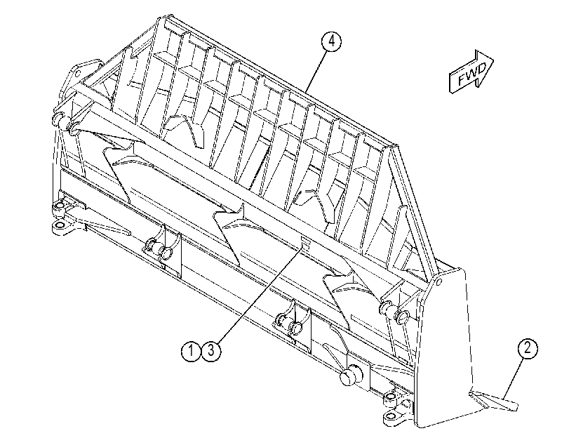 BLADE & EDGE GP-SEMI-UNIVERSAL 4621553 CAT