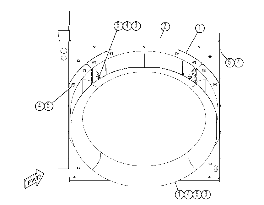 SHROUD GP-RADIATOR 3904100 CAT