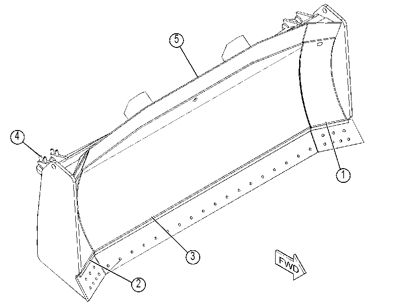 BLADE GP-SEMI-UNIVERSAL 4621565 CAT