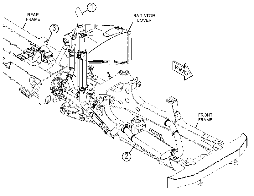 EXHAUST AR 3770645 CAT