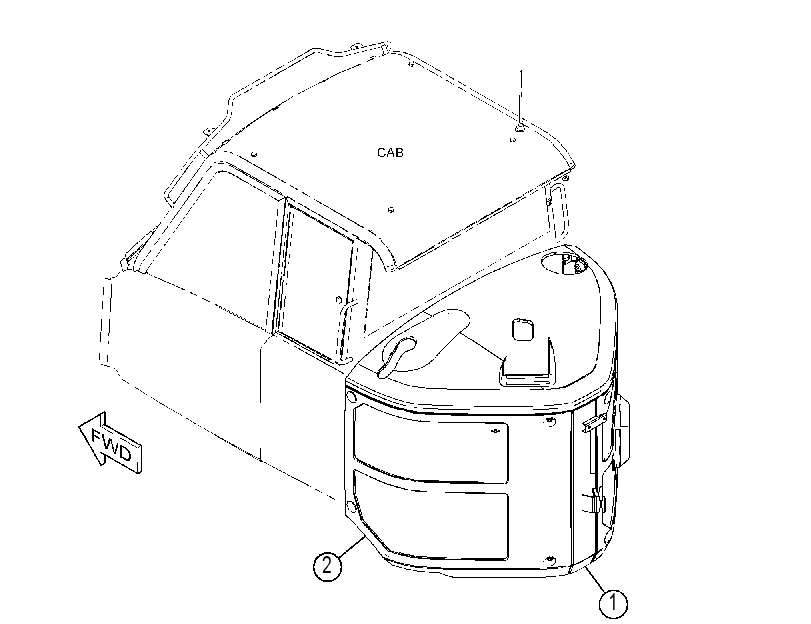 COVER GP-RADIATOR 4598994 CAT