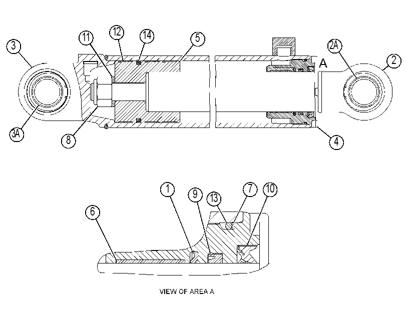 CYLINDER GP-HOIST 4288692 CAT