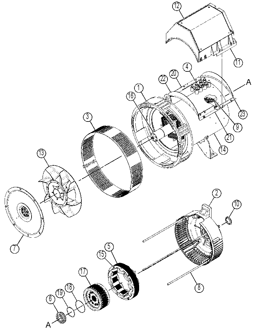 Генератор 4594395 CAT