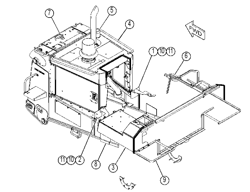 ENCLOSURE AR 3911605 CAT
