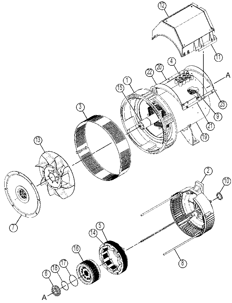 Генератор 4594398 CAT