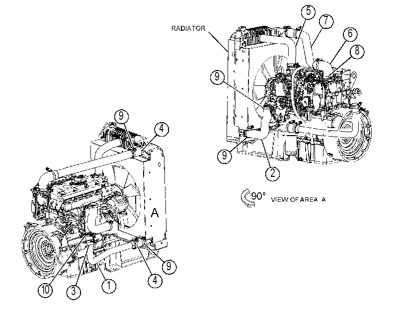 PIPE GP-AIR TRANSFER 4406208 CAT