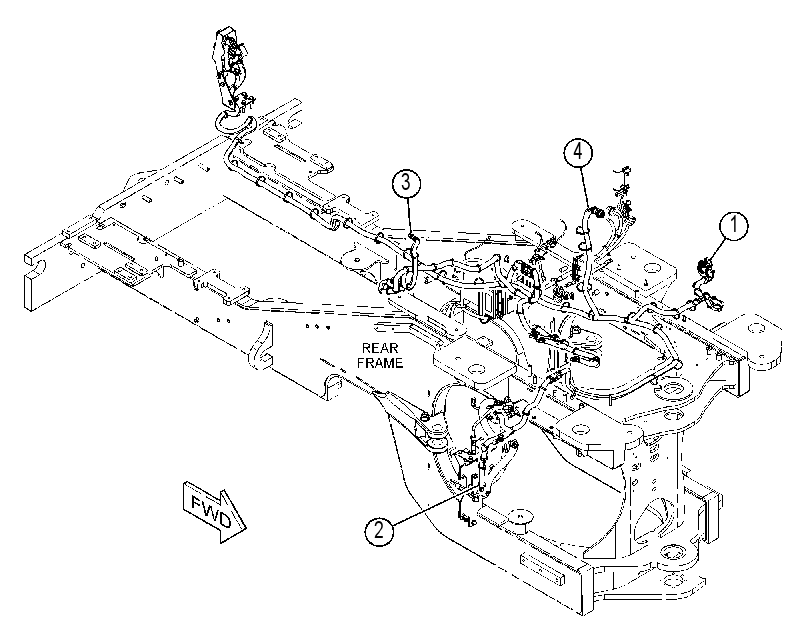 WIRING GP-BRAKE 4460885 CAT