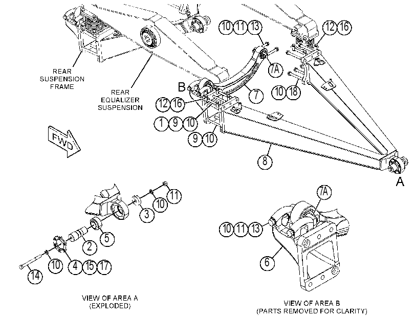 FRAME GP-CENTER SUSPENSION 3769340 CAT