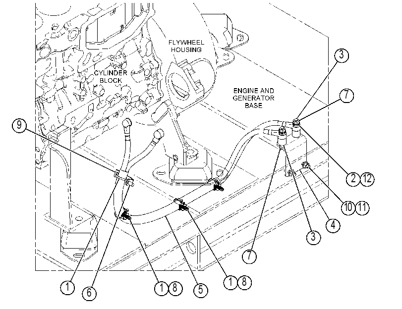 CABLE GP-TRACTION MOTOR 4341669 CAT