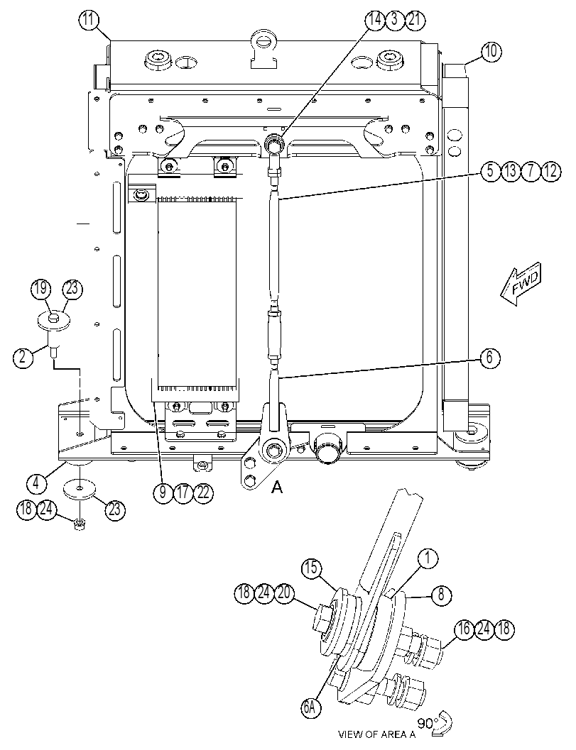 COOLING GP 3837932 CAT