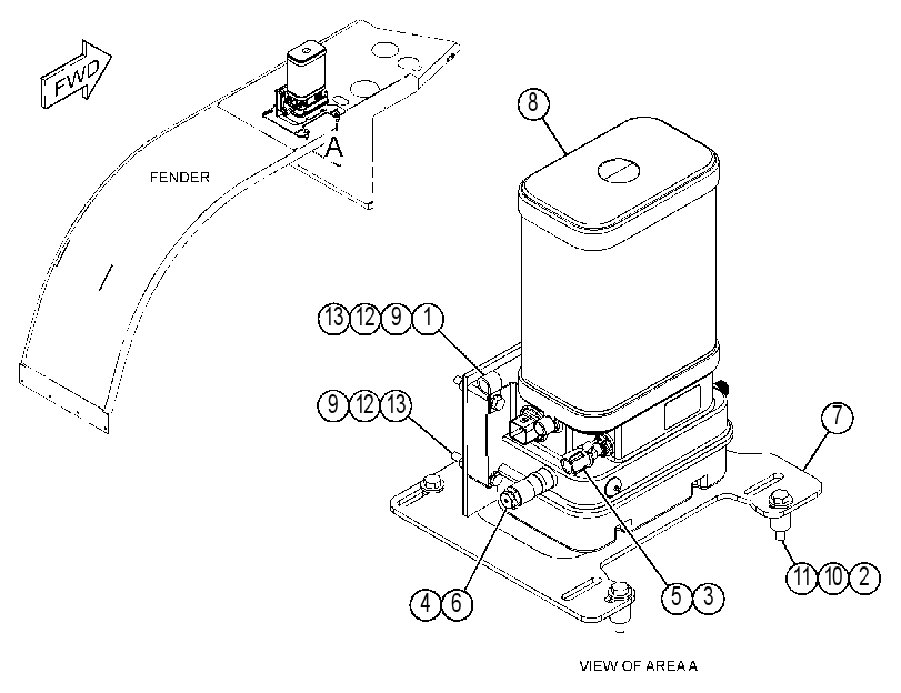 PUMP & MTG GP-LUBRICATION 3845879 CAT
