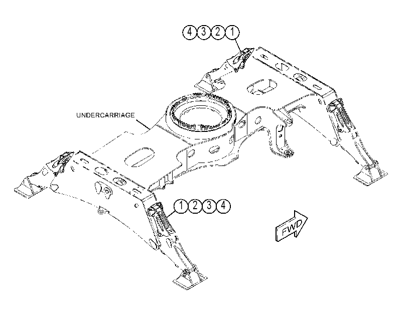 LOCK GP-MECHANICAL 4573800 CAT