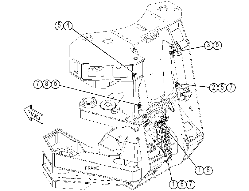 LINES GP-WORK TOOL 4594659 CAT