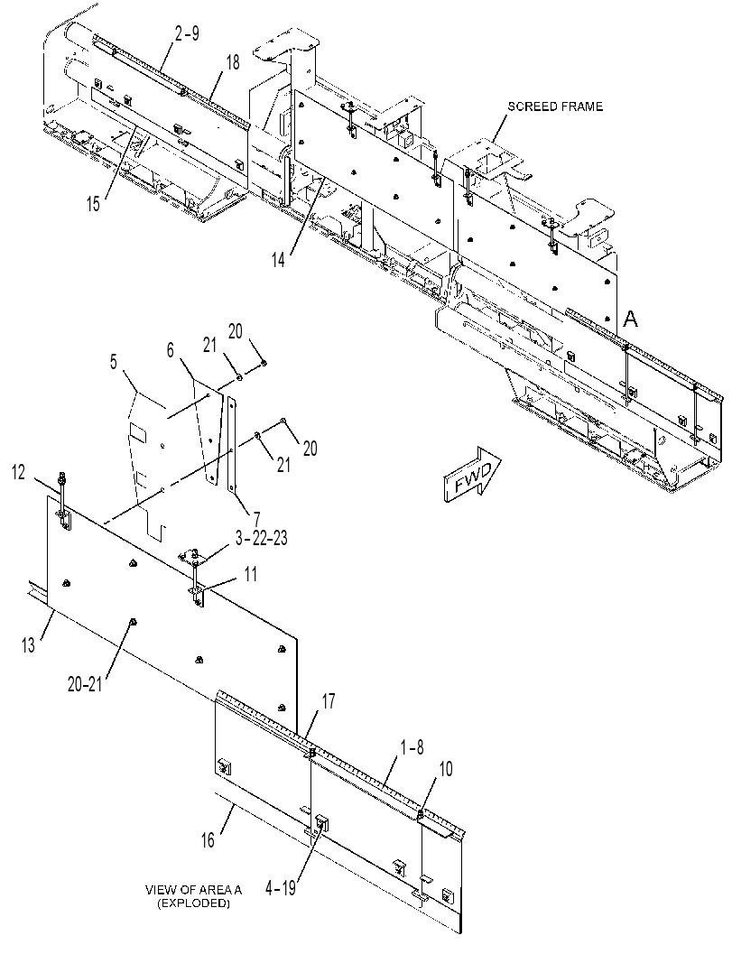 DEFLECTOR GP 3425917 CAT