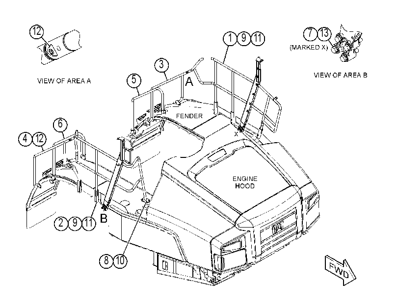 GUARD GP-PLATFORM 3880917 CAT
