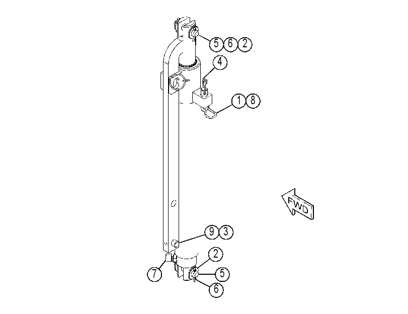 CYLINDER GP-CAB TILT 3994369 CAT