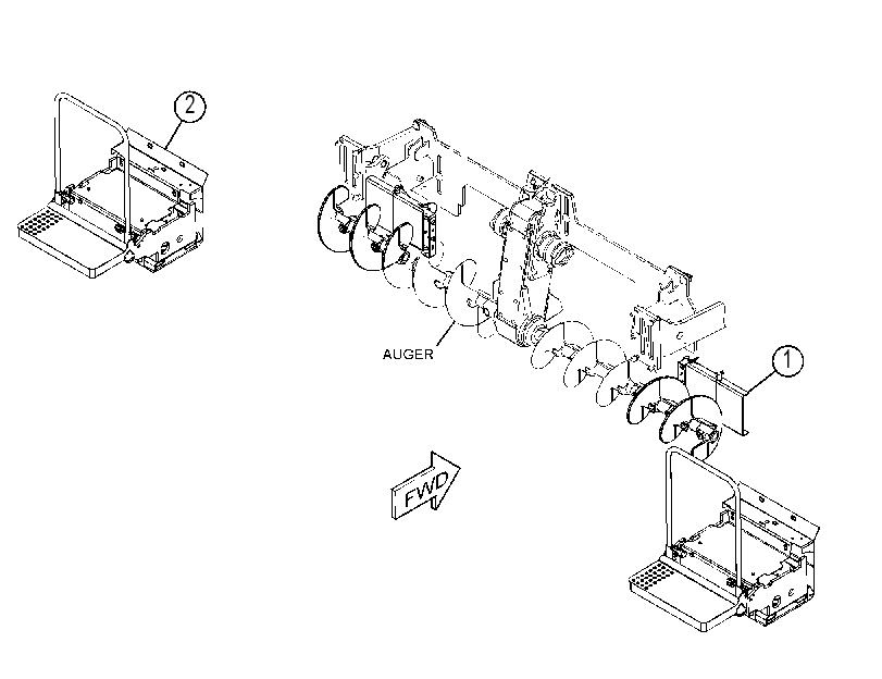 EXTENSION AR-SCREED 4513777 CAT