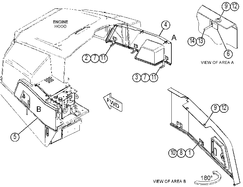 PANEL GP-FENDER 3952793 CAT