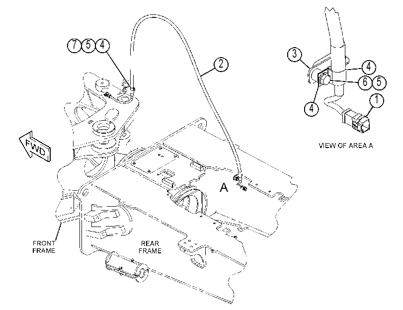 WIRING GP-PAYLOAD CONTROL 4549857 CAT