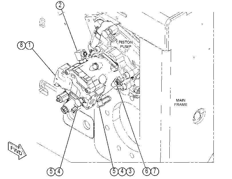 PUMP & MTG GP-TAMPER 4336616 CAT