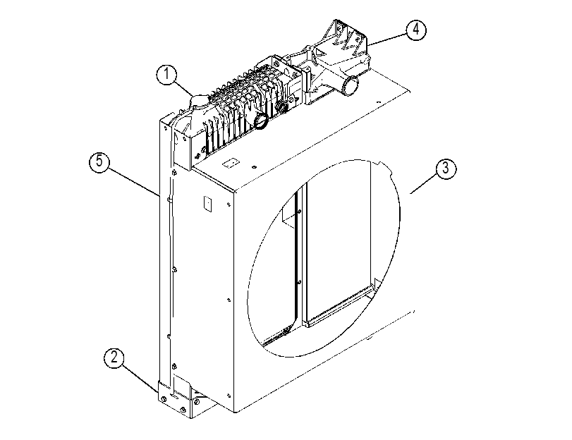 RADIATOR AS 4542912 CAT