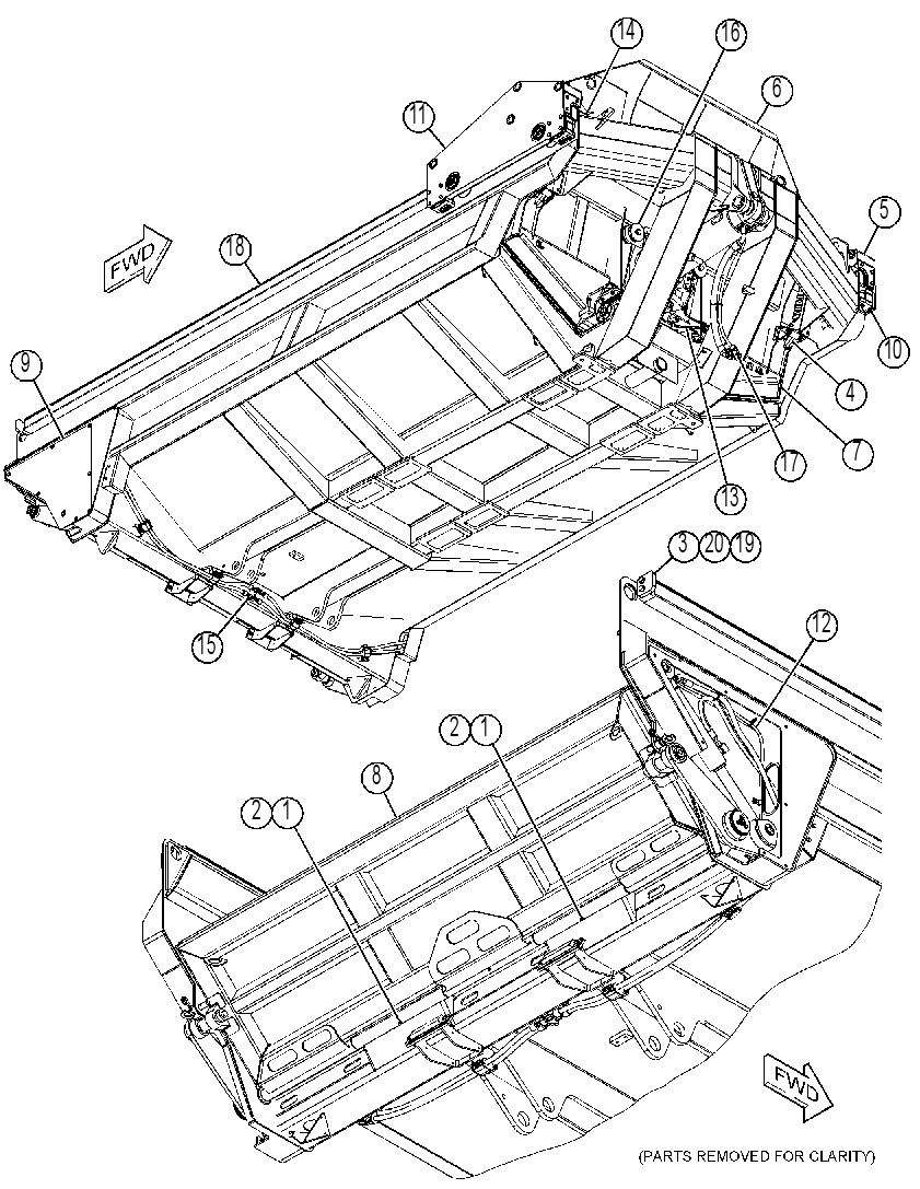 BODY & TAILGATE GP 3787515 CAT